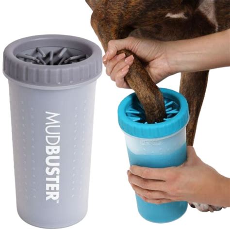 dog mud paw cleaner|mud buster for dog paws.